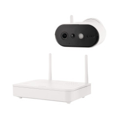 Zestaw do monitoringu, Bezprzewodowe, W budynkach, na zewnątrz, do 1 kamer