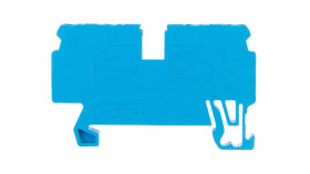 Złączka Szynowa 4-Przewodowa 2,5Mm2 Niebieska 870-834/