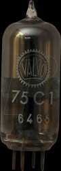 75C1 Electron tube, regulator tube (Stabi), miniature, 7-pin