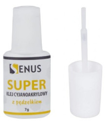 KLEJ Z PEDZELKIEM CYJANOAKRYLOWY 7G SENU