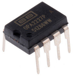OPA2227PA Wzmacniacz operacyjny Texas Instruments Otwór przelotowy 2 PDIP 8 MHz 18V 8-pinowy