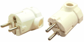 Wtyk sieciowy Wtyczka Montaż na kablu Typ F - niemieckie Schuko 16A