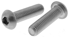 Śruba imbusowa M8 długość 30mm Gniazdo sześciokątne wypukłe Stal nierdzewna RS PRO