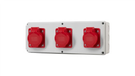 Rozdzielnia Horizontal S - Gniazda 16A 5P, 2X32a 5P