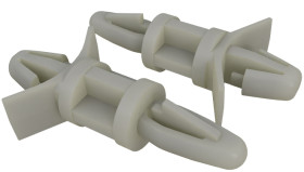 Podkładka dystansowa płytek PCB 22.2mm Nylonowe Słupek nośny blokujący otwór w PCB: 4.75mm