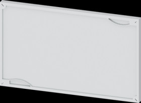 Cover, closed, plastic, (W x H) 500 x 300 mm, light gray, for ALPHA 400/630/1250 DIN, 8GK9601-2KK20