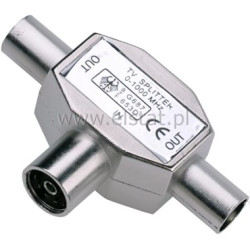 Trójnik indukc. GN TV 2xWT TV złącze metal