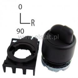 Przełącznik piórowy,obrotowy 0-1 czarny bistabilny