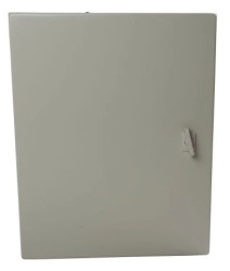 Szafka ścienna rozdzielcza RAL 7032, materiał: Stal, IP66, 500 x 400 x 200mm, RS PRO