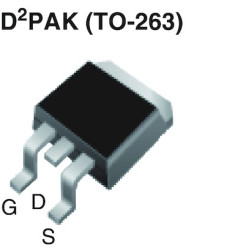 MOSFET N-kanałowy 47 A D2PAK (TO-263) 600 V SMD 0.054 Ω
