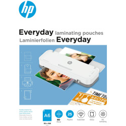 HP 9156 Laminate sheet A6 80 micron glossy 25 pcs