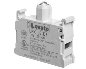 Lampka LED biała światło ciągłe bez adaptera bez zabezpieczenia 85-140V AC/DC LPXLEE8