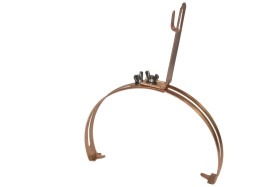 Uchwyt gąsiorowy 6-8mm 100mm 59.1/S LA 9005 /95910115/