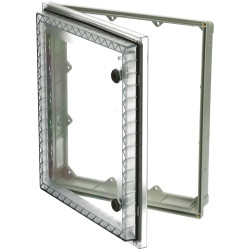 Fibox 4901824 PW 34x30x09cm T PW Inspection Protection window, DB3 lock