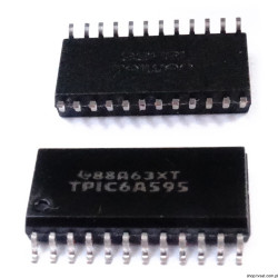 TPIC6A595DW Shift Register 8Bit Automotive SMD-SO24L TI