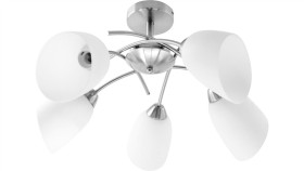 Plafon Activejet Aje-Nikita 5P E27 5X40w Nikiel