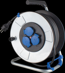 10314 IronCoat cable reel with rubber cable, 40 m