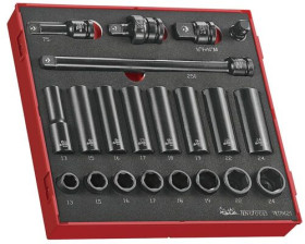 Nasadka udarowe, napęd: Kwadratowy, rozmiar: 1/2 cala