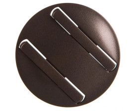 CELIANE Plakietka klawisza podwójnego slim grafit 065202