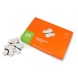 Drewniane puzzle do robota Ozobot - Special Moves Set