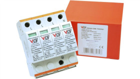 Ochronnik Przepięć Ogranicznik Modułowy Typ T1+T2 4P 3-F 12,5Ka Z...