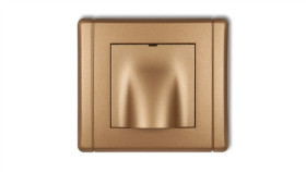 Flexi Wypust Kablowy Złoty Metalik 8Fwpk