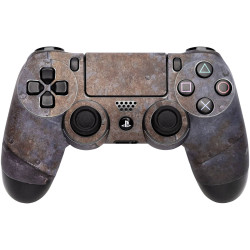 Software Pyramide 97308 Skin PS4 Controller Rusty Metal Cover