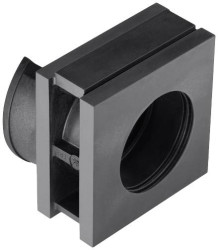 HellermannTyton 440-00036 Dysza pojedyncza VP-L_28-29_Ins-sgl-PL-BK, (D x S x W) 32 x 42.20 x 20 mm, TPE, 1 szt.