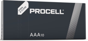 Alkali manganese-battery, 1.5 V, LR03, AAA, round cell, surface contact, PC2400 /PK10