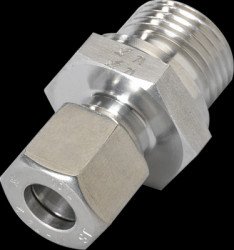 Cutting ring fitting, 50 bar/5 MPa, Ø 10 mm, G 1/2 for temperature sensors, E30016