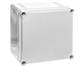 Obudowa kompletna szara pokrywa ABS 200x200x132mm IP66/67 OABP202013G