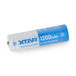 Ogniwo 14500 Li-Ion Xtar 1200mAh z zabezpieczeniami