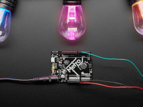 Adafruit Cafe / Patio Light Bulb Strand with NeoPixel RGB LED - 20 Bulbs