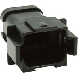 Socket housing, for rectangular miniature plug, PX0106P08ABK