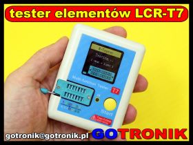Miernik elementów elektronicznych LCR T-7