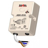 ASH01U Automat schodowy w obudowie małogabarytowej z przyłączem kablowym 12-240V AC/DC - Zamel (od 10s do 10min)