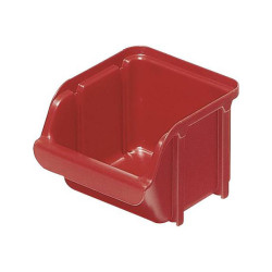 raaco 106184 Storage bin Red plastic sturdy construction stackable