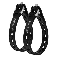 Pasek elastyczny mocujący 230 FixPlus Nano 12,5x230mm, 2 Szt. Czarny