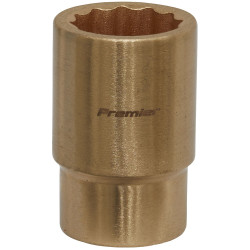 Sealey NS052 Socket 19mm 1/2&quot;Sq Drive - Non-Sparking WallDrive&#xAE;