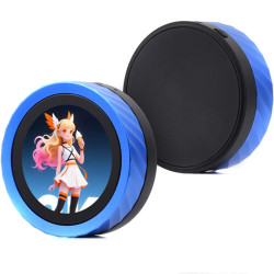 ESP32-S3 Waveshare 1.8" LCD dotykowy okrągły 360 x 360 obudowa metalowa rotacyjna Wi-Fi BLE