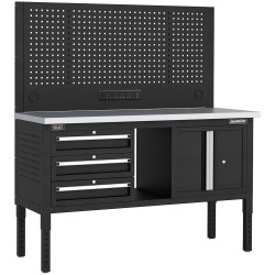 Sealey APMWB60COMBO2SS Superline PRO&#xAE; Modular Workbench with 3 Drawers &amp;