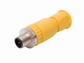 Złącze wielostykowe przemysłowe 5-pinowe M12 Montaż na kablu Gniazdo Turck