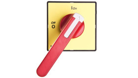 Napęd Ręczny Obrotowy Do Przełącznika Krzywkowego 90X90 Czerwony/Żółty Kdf3pz