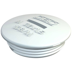 OBO Bettermann 2033007 Filler Plug PG16 Plastic Light Grey 1pc Metric Thread