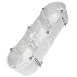 Puszka PKw-3 potrójna do płyt gipsowych(regipsów) z zaczepami