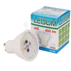 GU10 Fi.50 5.0W 830 120deg; klar SMD Ledom 8672