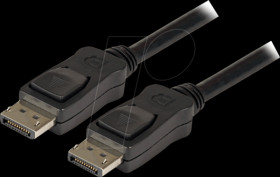K5560SW.5 DisplayPort 1.2 cable, connector &gt; connector, 4K@60 Hz, 5 m.