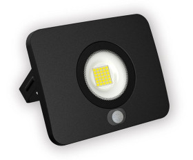 Naświetlacz LED SURFI 30W 2100lm barwa ciepła 3000K IP65 czarny z czujnikiem LFL430BS