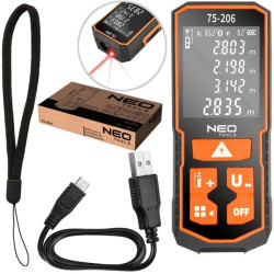 Miernik dystansu dalmierz laserowy 0,05 - 100m IP54 NEO