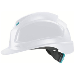 uvex 9772042 pheos planet hard hat white bio-based plastic adj. fit